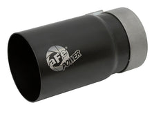 Load image into Gallery viewer, afe MACH Force-Xp Universal Exhaust Tip 3-1/2 IN Inlet x 4 IN Outlet x 7 IN L