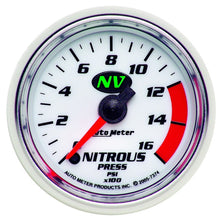 Load image into Gallery viewer, Autometer 2-1/16in 0-1600 PSI Full Sweep Digital Stepper Motor Nitrous Pressure Gauge