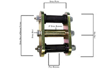 Load image into Gallery viewer, Fishbone Offroad 76-86 Jeep CJ-7 Rear Greaseable Shackle