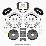 Wilwood Narrow Superlite 4R Rear Kit 12.88in Drilled 2007-up Jeep JK w/Lines