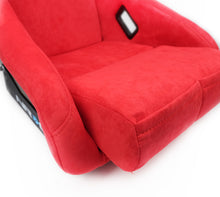 Load image into Gallery viewer, NRG FRP Bucket Seat ULTRA Edition - Medium (Red Alcantara/Pearlized Back)