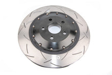 Load image into Gallery viewer, DBA 03-07 350Z / 03-04 G35 w/ Brembo Front Slotted 5000 Series 2 Piece Rotor Assembled w/ Black Hat