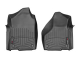 WeatherTech 19+ Dodge Ram 2500/3500 Reg Cab No PTO Front FloorLiner - Black