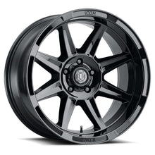 Load image into Gallery viewer, ICON Bandit 20x10 6x5.5 -24mm 4.5in BS 106.10mm Bore Gloss Black Wheel