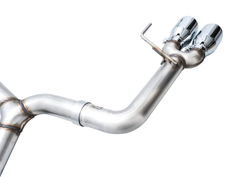 AWE Tuning 2022+ VB Subaru WRX Track Edition Exhaust - Chrome Silver Tips