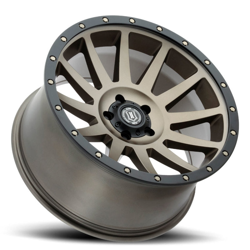 ICON Compression 20X10 / 6x135 / -19MM / 4.75in BS / 87.10mm Bore - Bronze Wheel