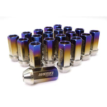 Load image into Gallery viewer, Wheel Mate Muteki Open End Lug Nuts - Burned Titanium 14x1.50