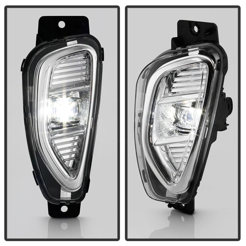 Spyder 20-22 Ford Escape OEM Style LED Fog Lights w/Switch - Clear (FL-FESC20-LED-C)