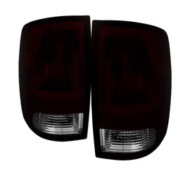 xTune Dodge Ram 1500 09-15 OEM Style Tail Lights Dark Red ALT-JH-DR09-OE-RSM