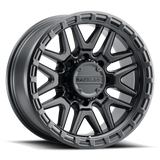 Raceline 953B Krank 18x9in / 8x180 BP / 18mm Offset / 124.2mm Bore - Satin Black Wheel