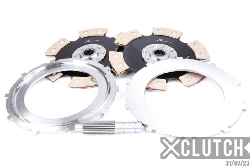 XClutch Ford 9in Twin Solid Ceramic Multi-Disc Service Pack