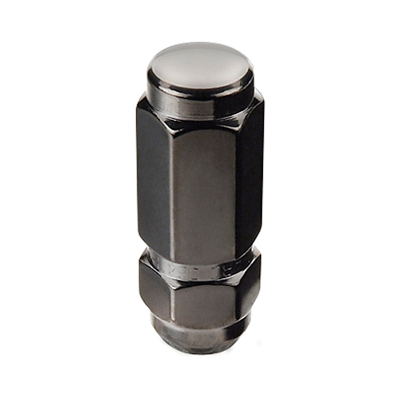 McGard Hex Lug Nut (Cone Seat / Duplex) 9/16-18 / 7/8 Hex / 2.5in. Length (8-Pack) - Black