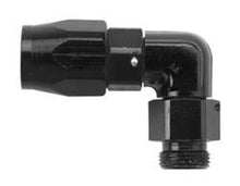 Load image into Gallery viewer, Fragola -10AN x 90 Degree Hose End x 3/4 NPT - Black