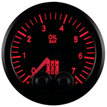 Load image into Gallery viewer, Autometer Stack 52mm 0-7 Bar M10 Male Pro-Control Oil Pressure Gauge - Black