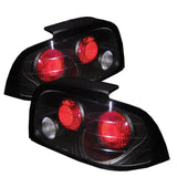 Spyder Ford Mustang 96-98 Euro Style Tail Lights Black ALT-YD-FM96-BK