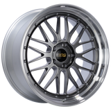 BBS LM 20x9 5x120 ET20 Diamond Black Center Diamond Cut Lip Wheel -82mm PFS/Clip Required