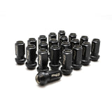 Wheel Mate Muteki TR45 Open End Lug Nuts - Black Chrome - 12x1.25 - 45mm