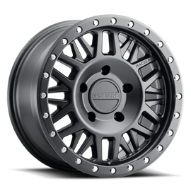 Raceline 951B Ryno 17x9in / 8x165.1 BP / -12mm Offset / 130.8mm Bore - Satin Black Wheel