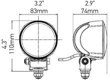 Load image into Gallery viewer, Hella Work Lamp Wa 0Gr Md1224 Lt M704 1G0