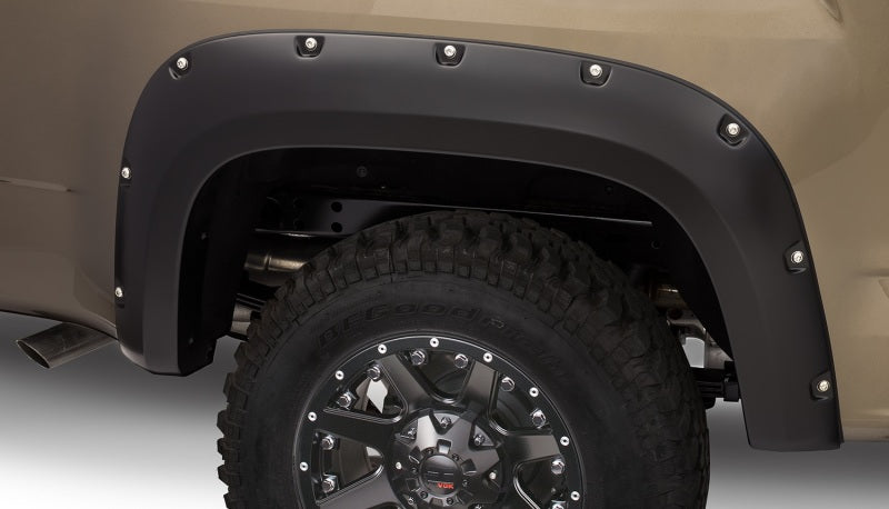 Bushwacker 15-18 GMC Canyon Pocket Style Flares 2pc 5ft Bed - Black