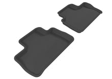 Load image into Gallery viewer, 3D MAXpider 2007-2014 Land Rover Lr2 Kagu 2nd Row Floormats - Black