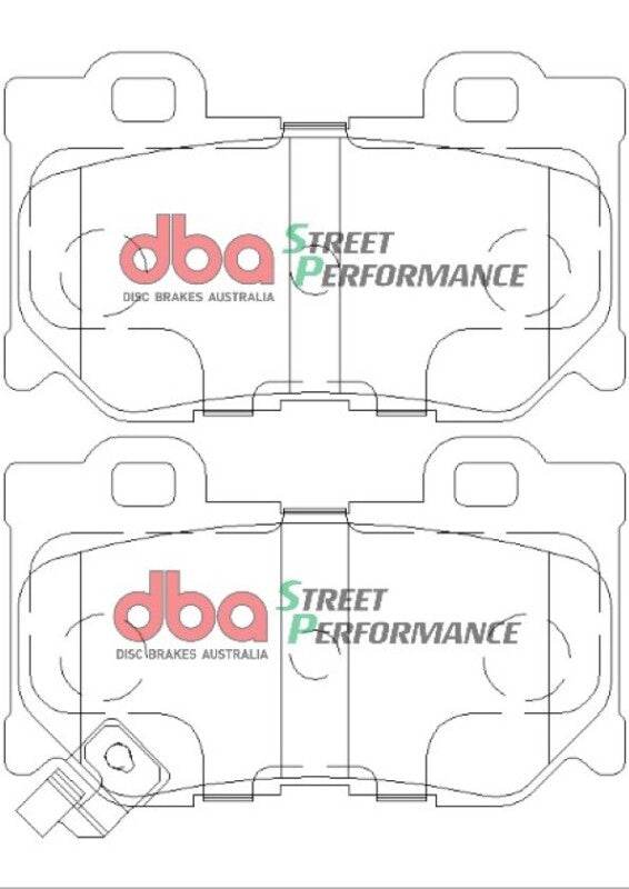 DBA 08-13 Infiniti G37 Rear SP Performance Brake Pads