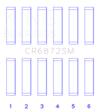 Load image into Gallery viewer, King Engine Bearings Toyota 1GR-FE (Size +.50mm) Connecting Rod Bearing Set