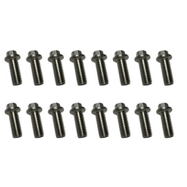 Kooks Ford 5.0L 4V Coyote Engine Header Bolt Kit (Fine Thread) QTY. 16 - M10 - 1.25 x 25mm Bolts