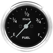 Load image into Gallery viewer, Autometer Stack 52mm 0-280 Ohm Programmable Pro Stepper Motor Fuel Level Gauge - Classic