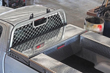 Load image into Gallery viewer, Deezee 99-16 Ford SuperDuty Cargo Management Cab Rack - Aluminum Mesh