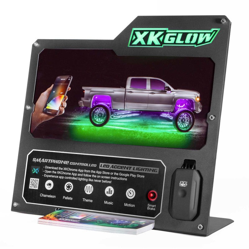 XK Glow 2nd Gen Metal Countertop Display (Truck)