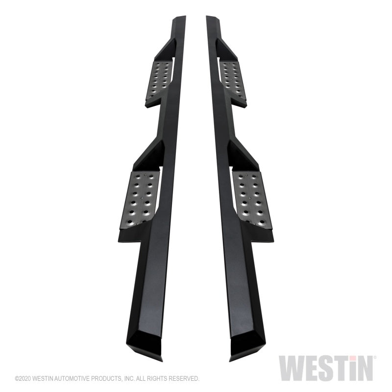 Westin 99-13 Chevy/GMC Silverado/Sierra 1500 Ext Cab HDX Nerf Step Bars - Textured Black