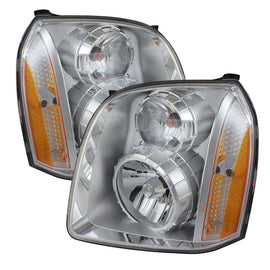 xTune GMC Yukon Denali 07-14/Yukon Xl Denali 07-14 10-14 Crystal Headlights Chrome HD-JH-GYD07-AM-C
