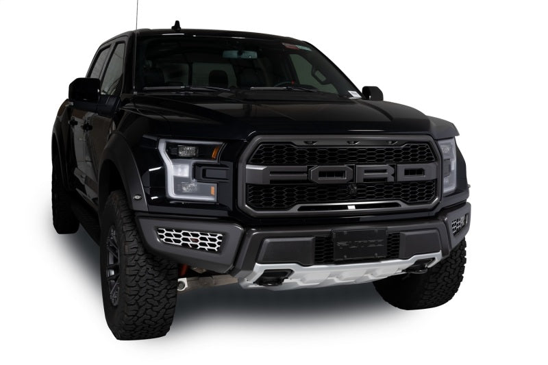 Putco 18-20 Ford F-150 Raptor - Hex Shield - Polished SS Bumper Grille Inserts