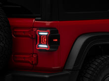 Load image into Gallery viewer, Raxiom 18-22 Jeep Wrangler JL Axial Series Plateau LED Tail Lights- Black Housing (Smoked Lens)