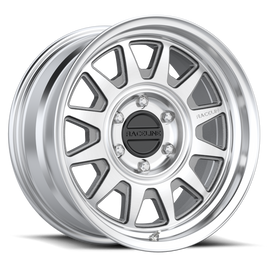 Raceline 952MC Aero 17x8.5in / 5x127 BP / 0mm Offset / 78.1mm Bore - Machined Wheel