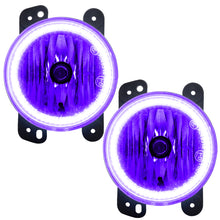Load image into Gallery viewer, Oracle Lighting 10-15 Jeep Wrangler JK Pre-Assembled LED Halo Fog Lights -UV/Purple