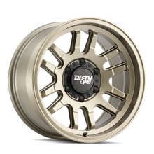 Load image into Gallery viewer, Dirty Life 9310 Canyon 17x9 / 5x127 BP / -38mm Offset / 71.5mm Hub Satin Gold Wheel