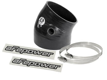 Load image into Gallery viewer, afe Magnum FORCE Intake Coupling Kit (4-3/8 IN ID to 3-3/4 IN ID x 30 Deg.) Elbow Coupler - Black