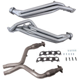 BBK 11-14 Ford Mustang GT 5.0 1-7/8in Long Tube Headers w/High Flow Catted X-Pipe (Ti Ceramic)