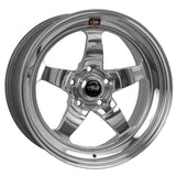 Weld S71 17x10 / 5x4.5 BP / 5.4in. BS Polished Wheel (Low Pad) - Non-Beadlock