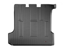 Load image into Gallery viewer, WeatherTech 12-19 Nissan NV Passenger Cargo Liners for Vinyl Floors - Black