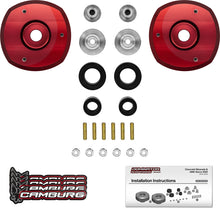 Load image into Gallery viewer, Camburg 19-24 Chevrolet Silverado 1500 2in. Front Spring Preload Spacer Kit (Red)