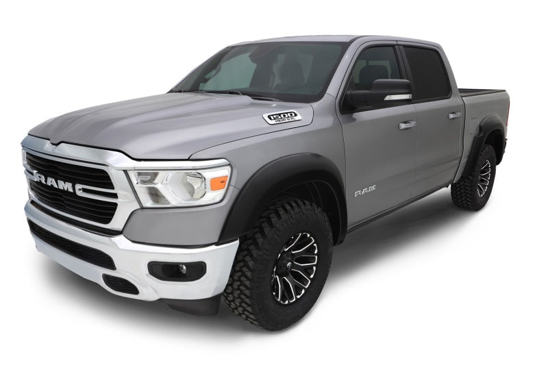 Bushwacker 19-22 Ram 1500 (Excl. Rebel/TRX) 67.4 & 76.3in Bed Extend-A-Fender Flares 4pc - Smth Blk