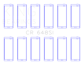 King Engine Bearings Jeep 232CI/242CI/248CI / Rambler 232CI (Size .020) Connecting Rod Bearing Set