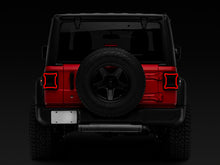 Load image into Gallery viewer, Raxiom 18-22 Jeep Wrangler JL Axial Series Plateau LED Tail Lights- Black Housing (Smoked Lens)