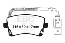 Load image into Gallery viewer, EBC 09-11 Audi A6 Quattro 3.0 Supercharged Ultimax2 Rear Brake Pads