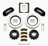 Wilwood TX6R Rear Kit 15.50in Black 2005-2012 Ford F250/F350 4WD