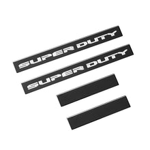 Load image into Gallery viewer, Putco 99-16 Ford SuperDuty Crew Cab w/ SUPERDUTY Etching (4pcs) Black Platinum Door Sills