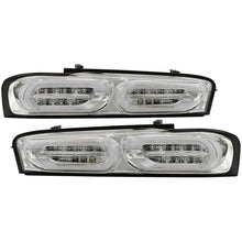 Load image into Gallery viewer, Spyder Chevy Camaro 16-18 (Do Not Fit Halogen Model) LED Tail Lights Chrome ALT-YD-CCAM16LED-SEQ-C